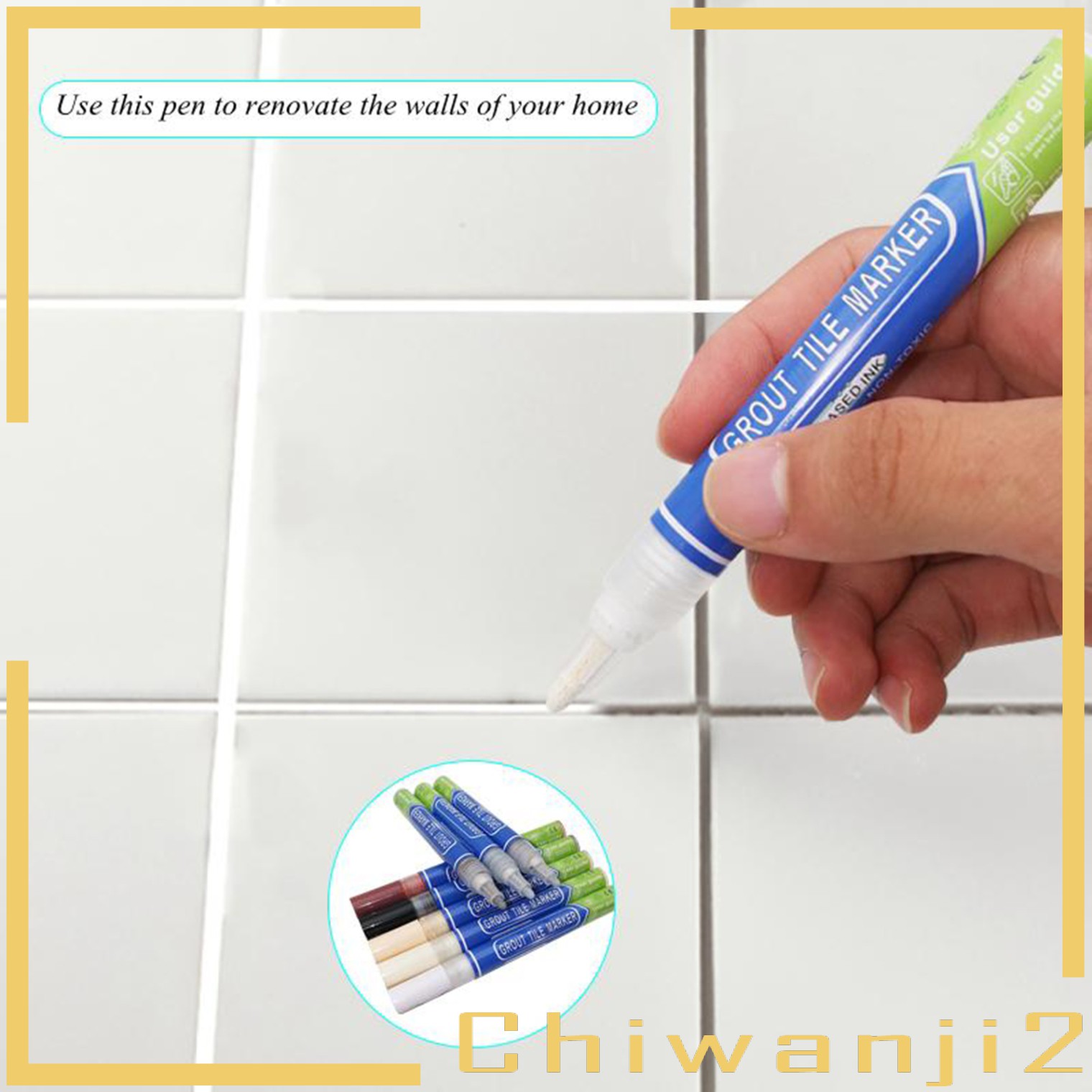 Chiwanji2 Spidol Gap Anti Air Untuk Reparasi Tembok Lantai Shopee Indonesia