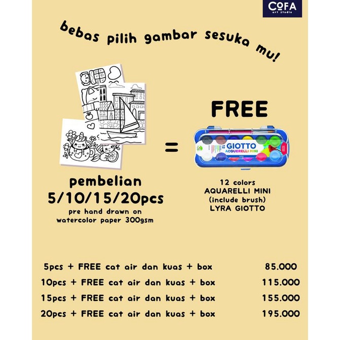 

Watercolor Painting by COFA art studio - ADVANCE