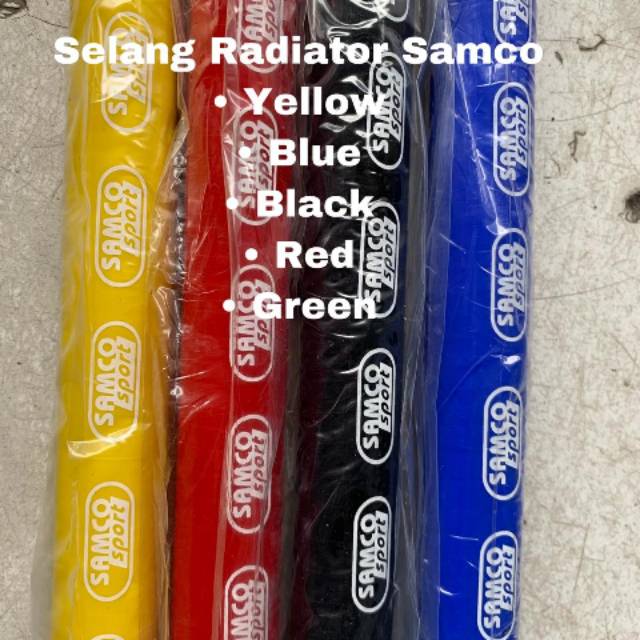 Selang radiator samco 50cm vixion ninja cb dll / selang samco