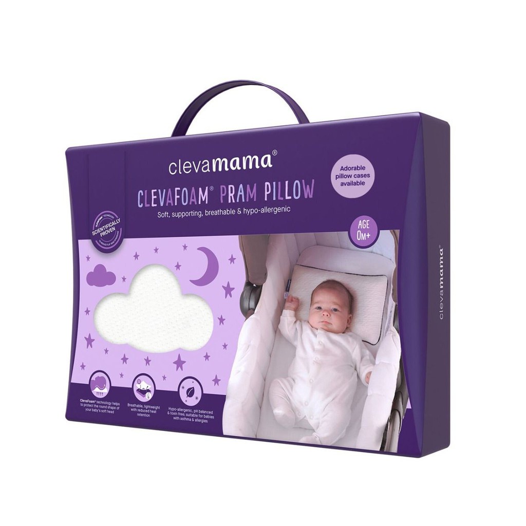 CLEVAMAMA PRAM PILLOW CVM32/123874 (BANTAL)