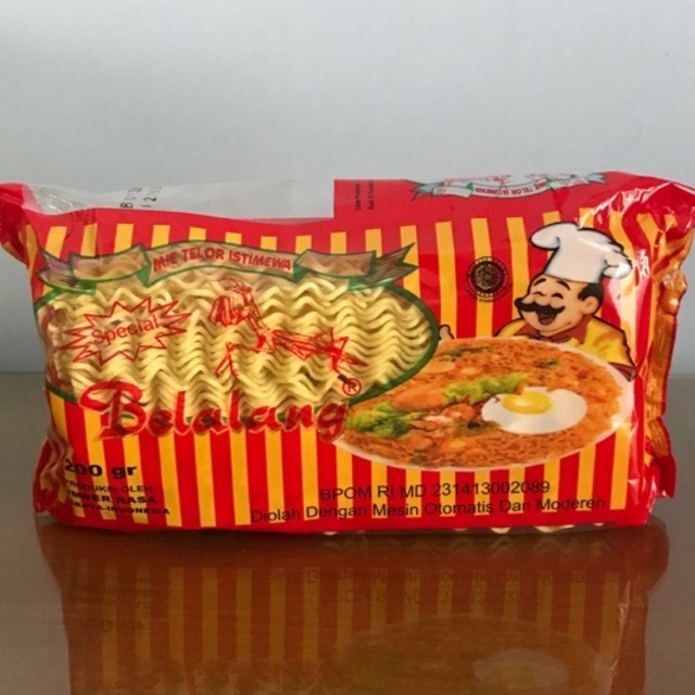 

Mie telor cap Belalang