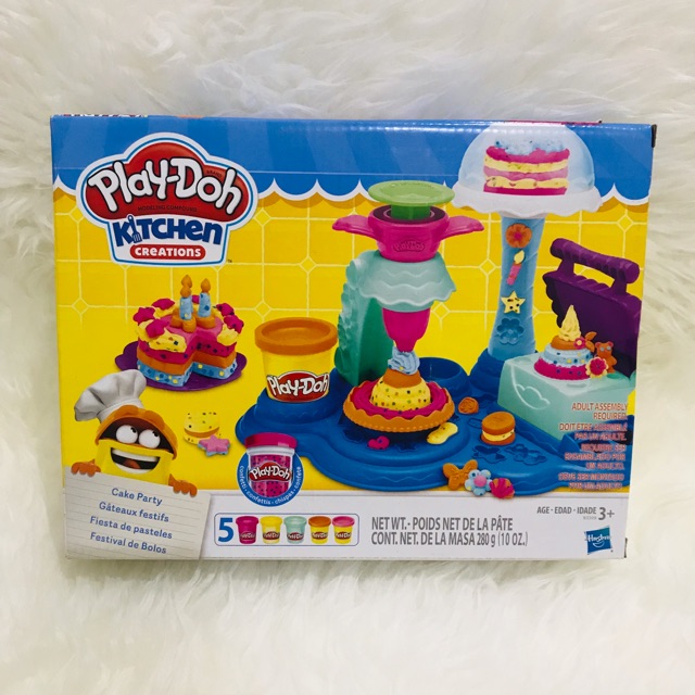 play doh cake party