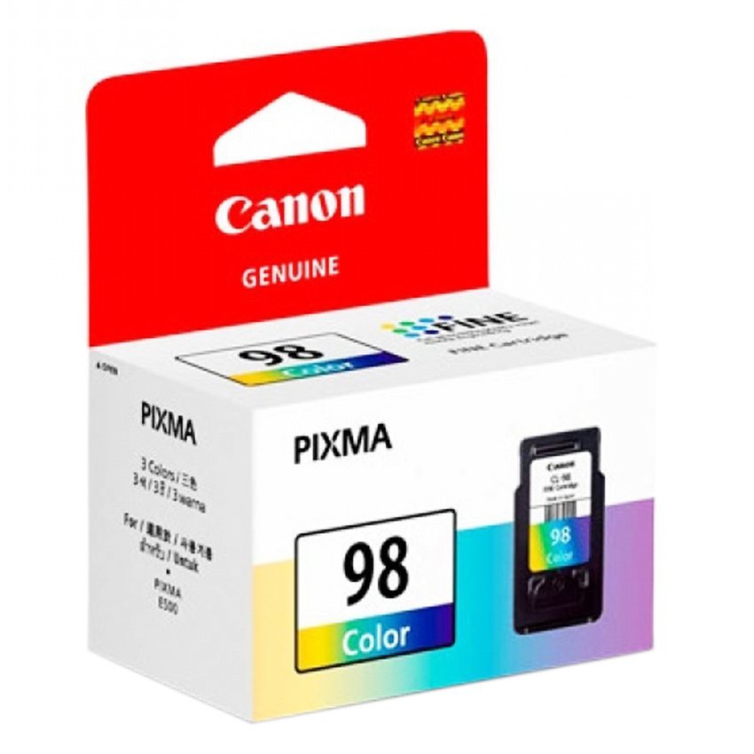 Tinta Cartridge Canon CL98 Color Original E500 E510 E600 E610