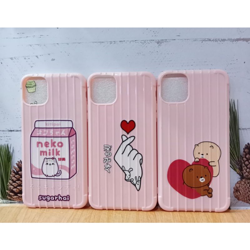 Softcase Koper motif iPhone 11 pro, 11 Promax