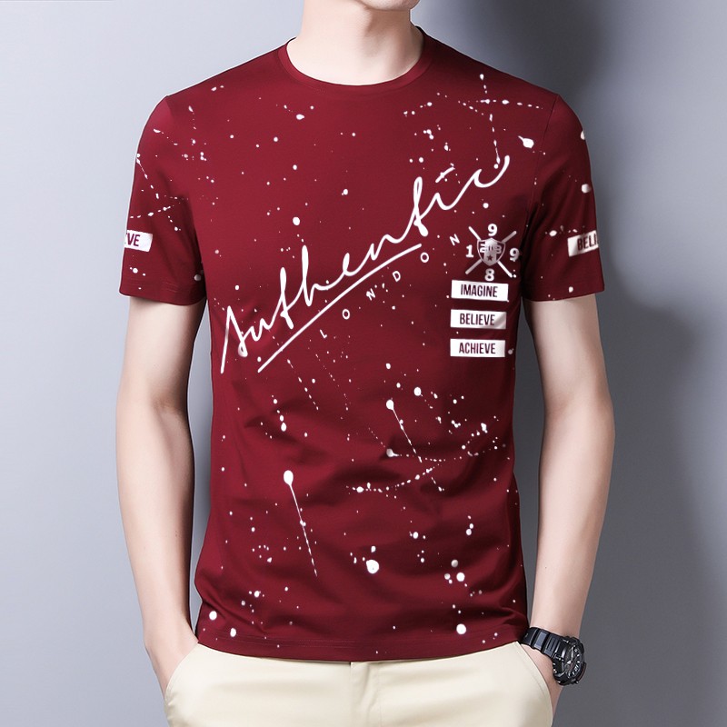 BAJU DISTRO AUTHENTIC / T-SHIRT PREMIUM / KAOS PRIA / KAOS SPANDEX