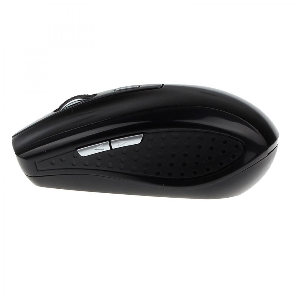 Mouse Wireless Portable Wireless Optical Gaming Mouse 2.4GHz Hitam High Precision 1600 DPI AA-01