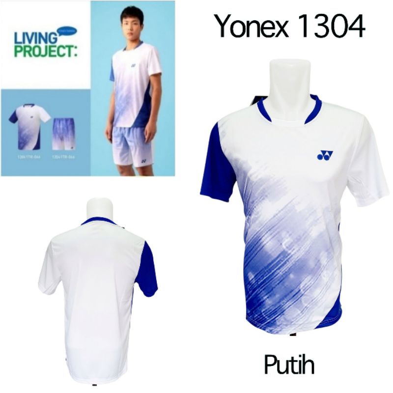 MURAH COD Baju Kaos Jersey Badminton Bulutangkis Yonex Grade Original Import 1304 GO Import