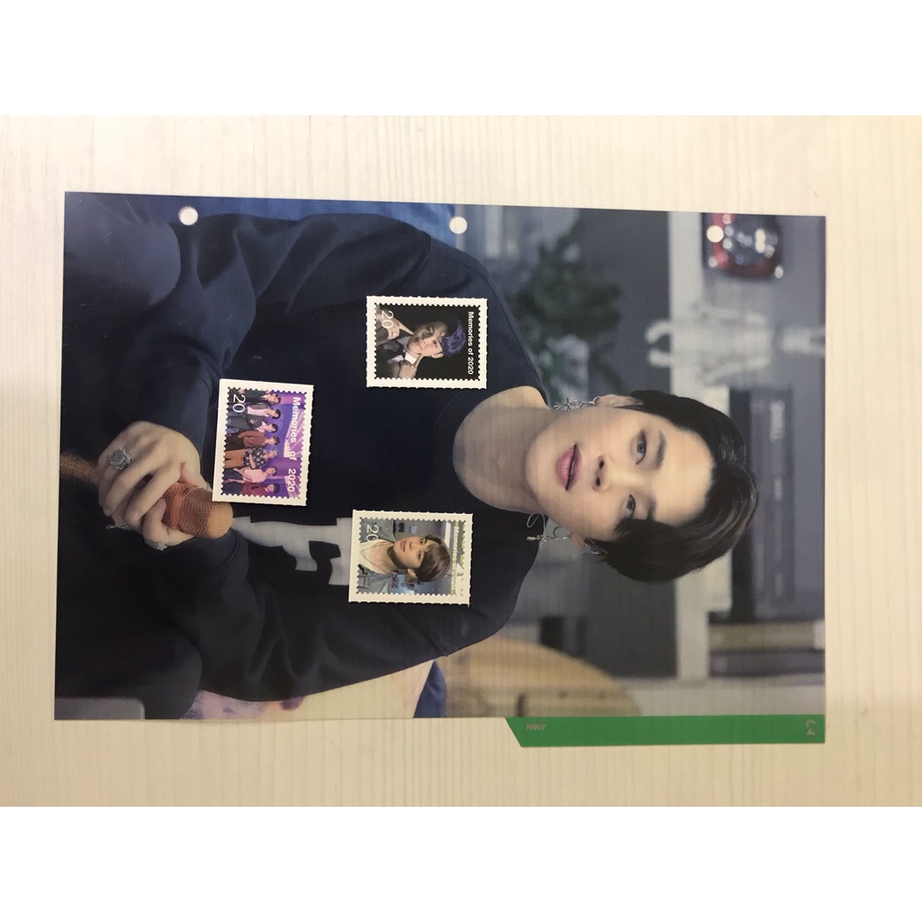 JIMIN CLEAR PHOTO MEMO 2020 BOOKED