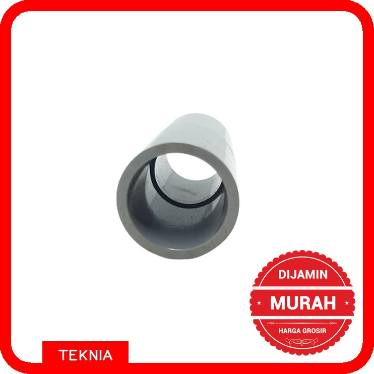 Rucika Sok Pipa 1 Inch PVC - Pipa Sambung Lurus - Sock Pipa Sambung