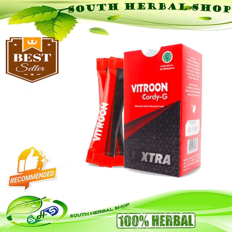 vitroon cordy g xxxtra minuman serbuk kopi dan ginseng korea