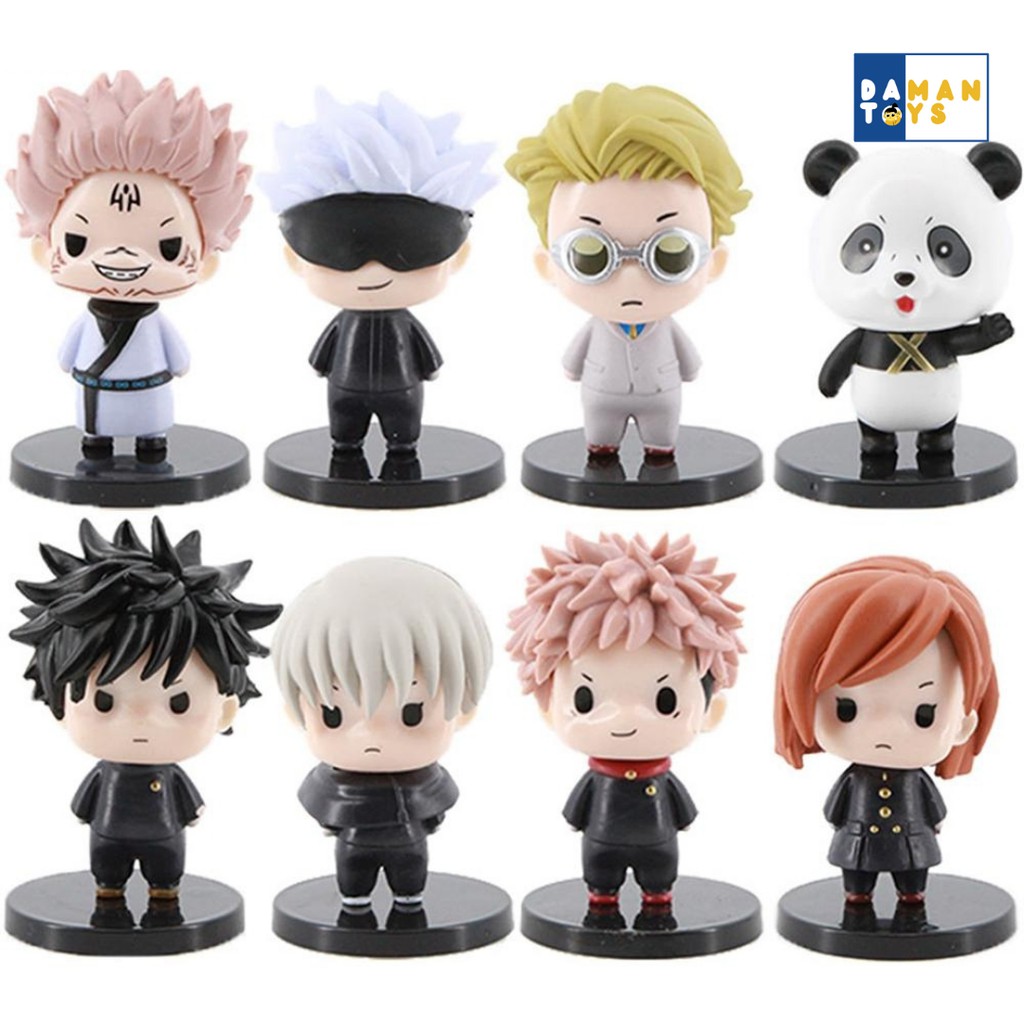 Figure Anime jujutsu Kaisen Gojou Satoru Itadori Fushiguro