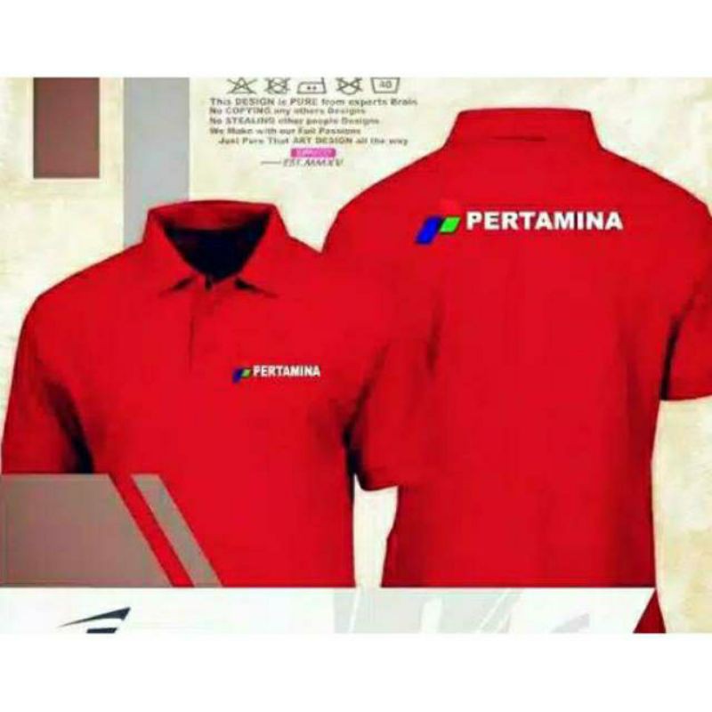 BAJU PERTAMINA KAOS PERTAMINA POLO TSHIRT PERTAMINA BUMN