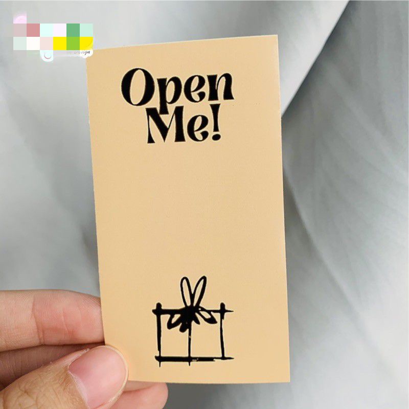 STICKER OPEN ME STICKER LABEL PENGIRIMAN STICKER HAMPERS STIKER OPEN ME STIKER HAMPERS STICKER ANTI AIR STICKER ANTI PUDAR