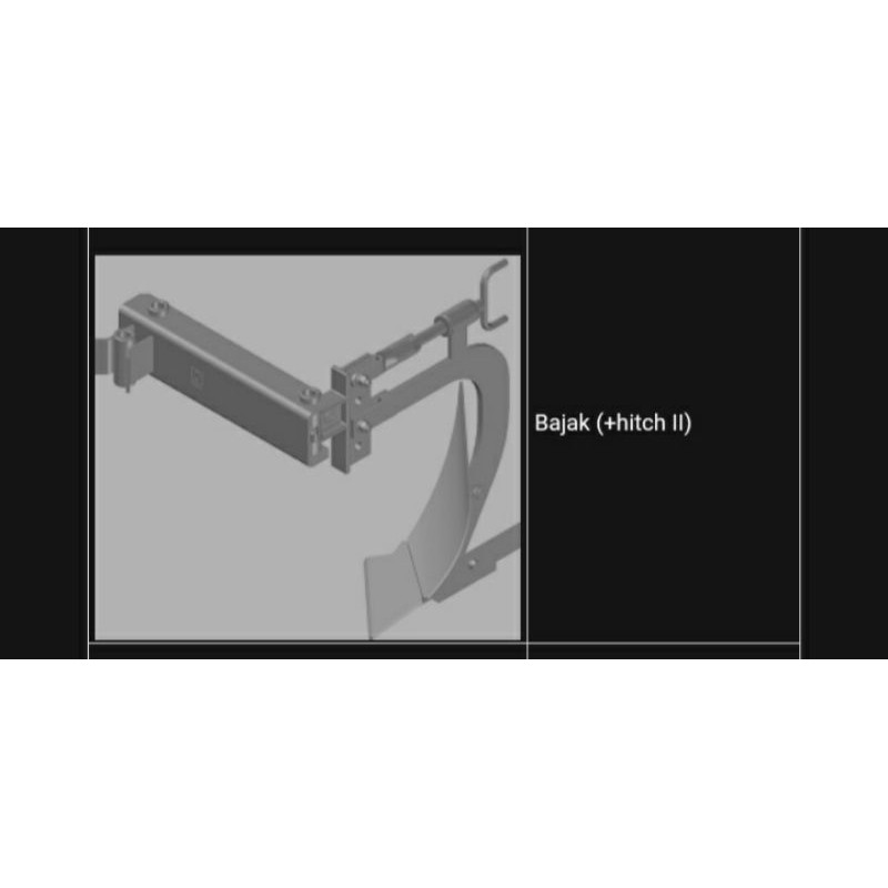 AKSESORIS QUICK CAKAR BAJA BAJAK + HITCH II PERLENGKAPAN KERJA QUICK