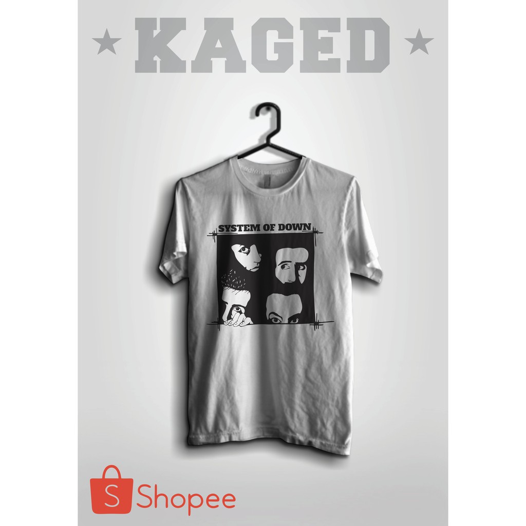 Kaos Band System Of Down #Putih/White Kaos System Of Down Kaos Sistem Of Down #WARNAPUTIH