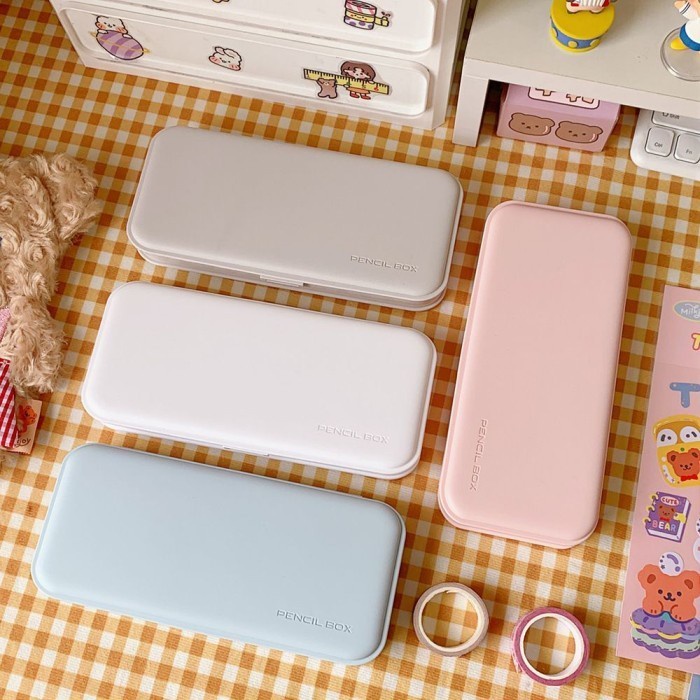 

KOTAK PENSIL PASTEL SEKAT / KOTAK PENSIL MINIMALIS AESTHETIC