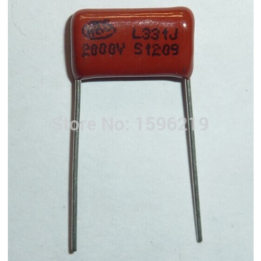 Kapasitor Milar 331J 2KV 2000V 331 0.33nF Capacitor Mylar