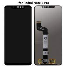 Layar LCD TS Touchscreen Fullset XIAOMI REDMI NOTE 6 PRO - BLACK