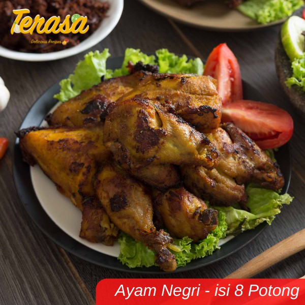 

Ayam Goreng Terasa Ungkep Bumbu Kuning Manis - [FROZEN]