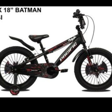 Sepeda BMX 18 inch Pacific Batman Laki khusus grab instan