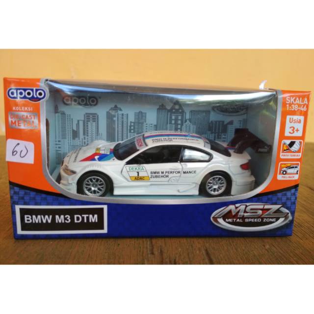 diecast apolo msz bmw m3 DTM