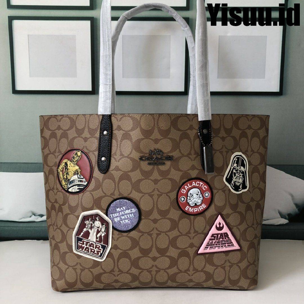 Coach F88020 STAR WARS Tas Wanita Tas Tote Tote Bag 