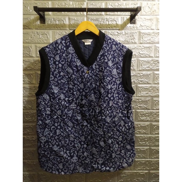 Rompi vest wanita size L Besar fit XL second