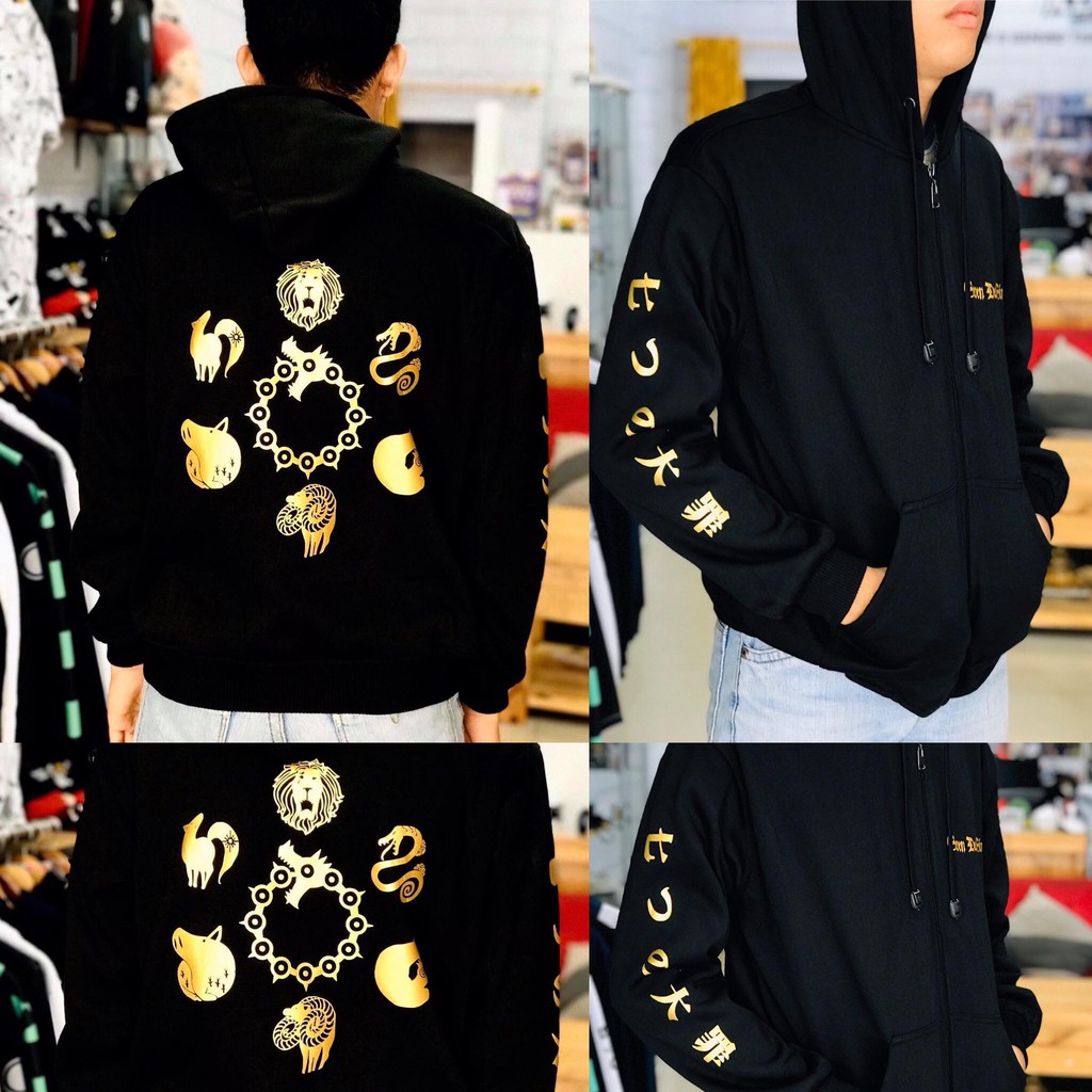 Jaket Seven Deadly Sins Gold