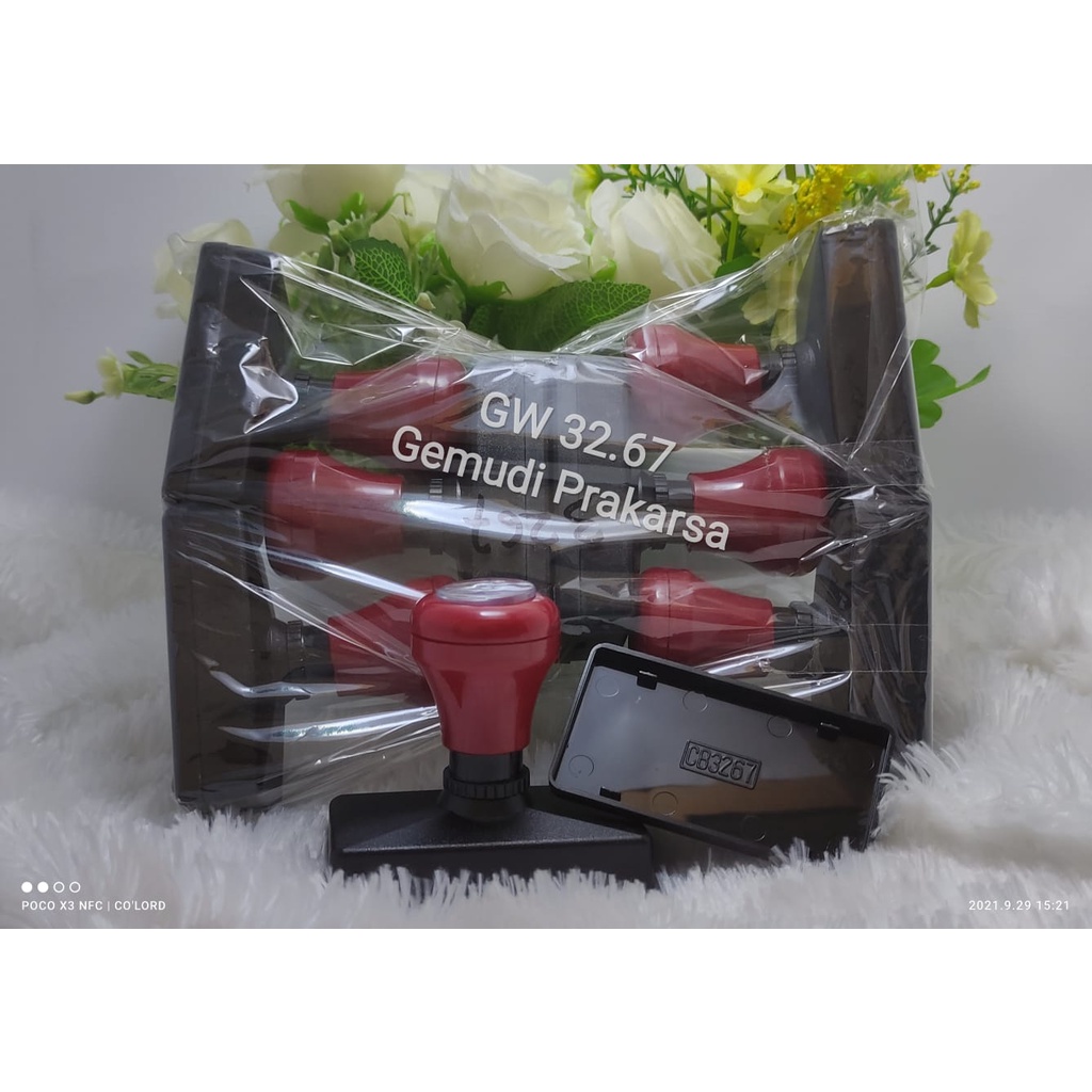Gagang Stempel Flash 3267 | Gagang Stempel Warna | Stempel Otomatis