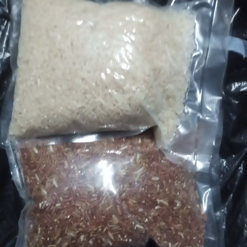 

beras merah Sosoh/gilih bersih/berasvakum