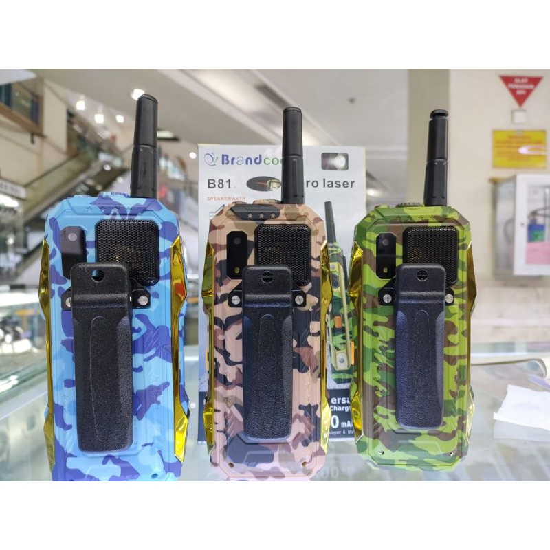 BRANDCODE B81 PRO LASER Army Doreng Loreng HP OUTDOOR  FLASH SPEAKER BLUETOOTH