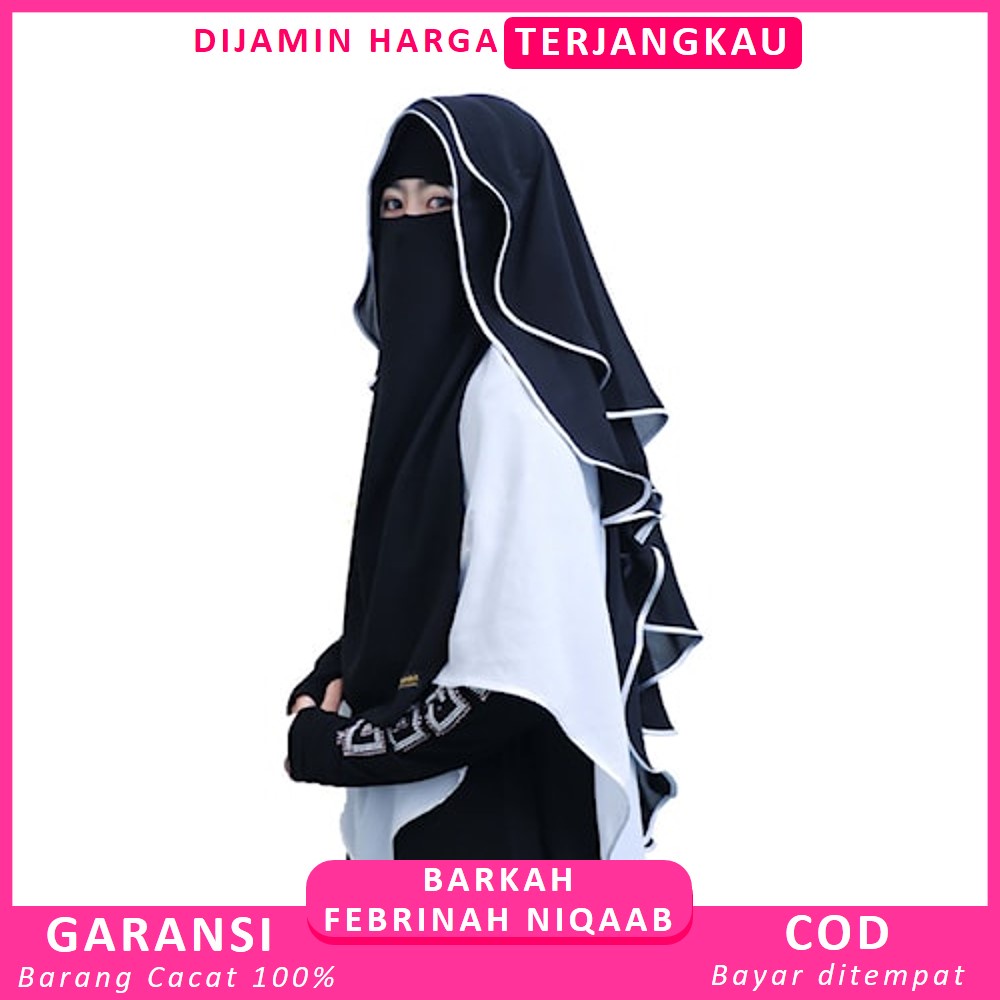 Cadar Niqab Hijab Niqob Jilbab Nikab Nikob Niqop Khimar Muslim Saudia Arab Cadar Yaman Yemen Butterf