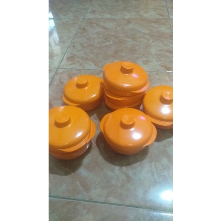 mangkok tutup melamin  unica 2904