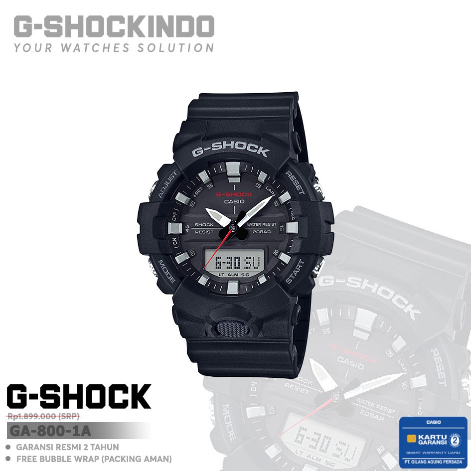 Casio G-Shock GA-800-1A / GA-800-1ADR Original
