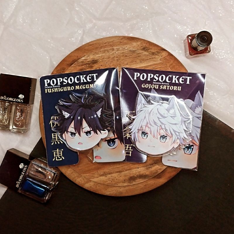 [TOUKA] Popsocket / Griptok Jujutsu Kaisen Holo Fan Merchandise by Toukachii