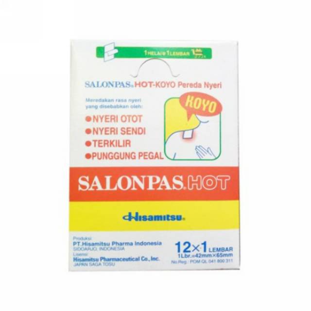 Salonpas Hot 1 Sachet