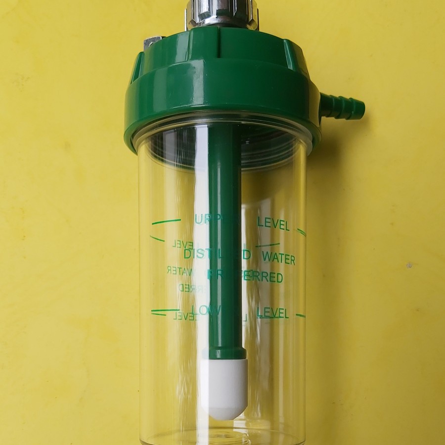 Botol Humidifier Penyaring Oksigen. l Tabung Humidifer Regulator.