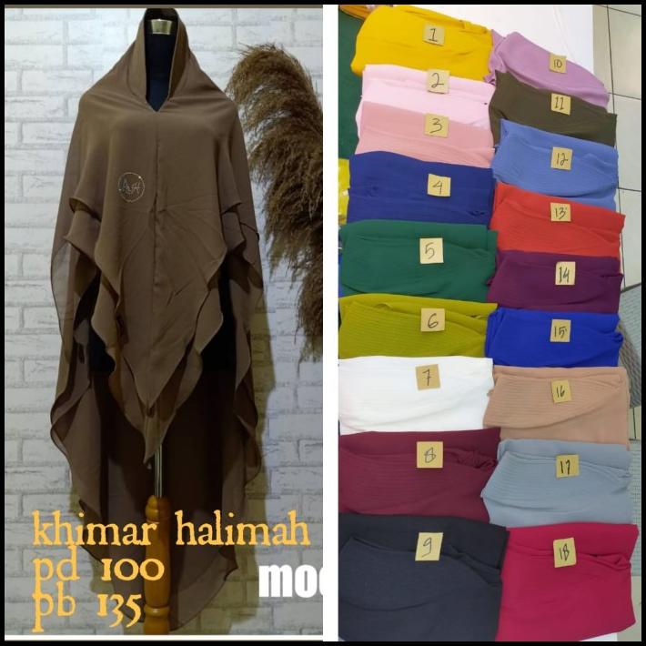 Khimar Halimah Ori By Avrilia Hijab