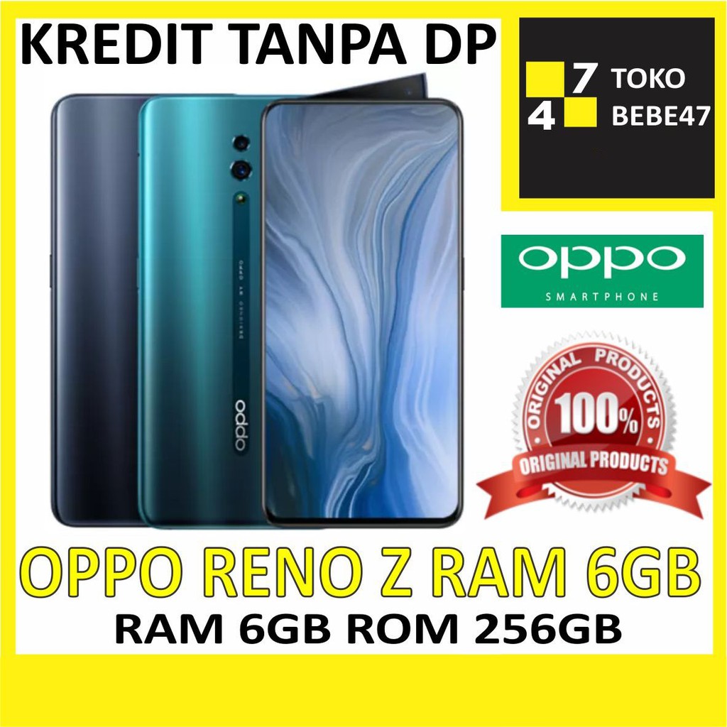 OPPO RENO Z RAM 6GB ROM 256GB GARANSI OPPO INDONESIA