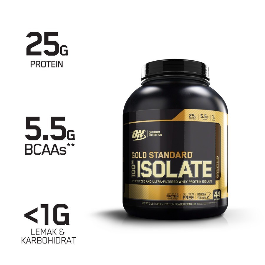 ON Gold Standard 100% Isolate 5 Lbs Whey Protein Isolate