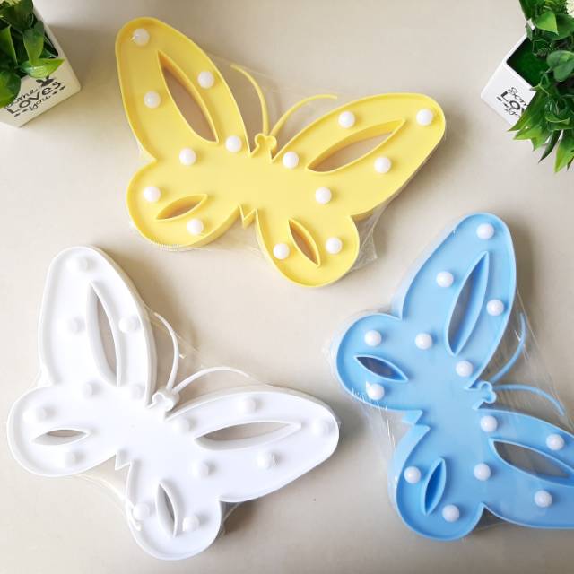 LAMPU HIAS LAMPU TIDUR KEKINIAN LAMPU DEKORASI KUPU KUPU