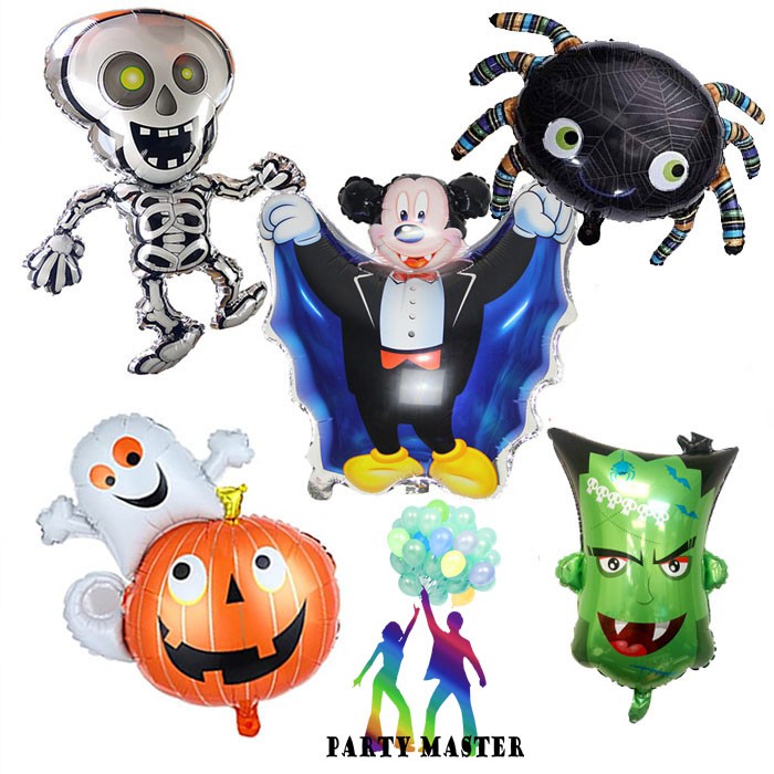 PartyMaster 5pcs Balon Foil Set Halloween (SET 1)