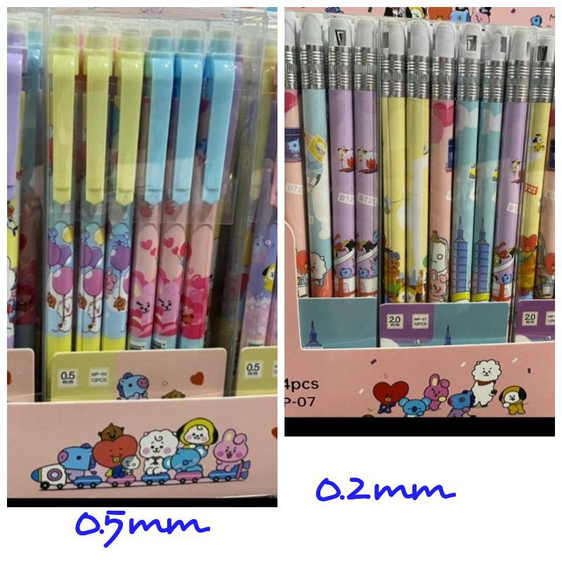 

pensil BT21 0.5mm-2.00 mm