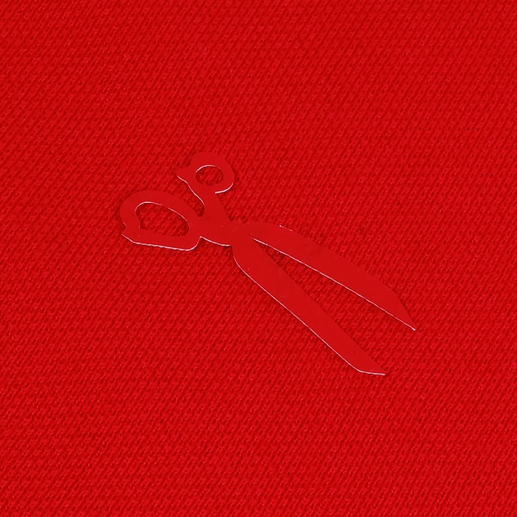 Philip Roth Scissors Logo T-Shirt Red