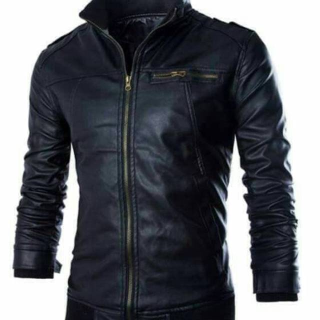 Jaket pria lacoste kulit asli dijamin murah meriah