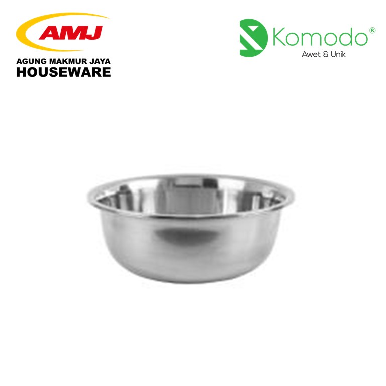 BASKOM STAINLESS / BASKOM UMUM 24 CM KOMODO