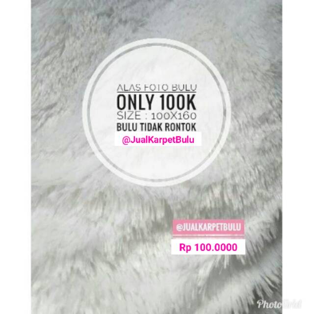 alas foto bayi kain bulu rafsur