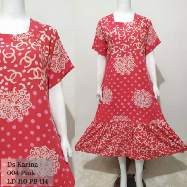 Ziyan Daster Karina Non Busui Katun Rayon Cap