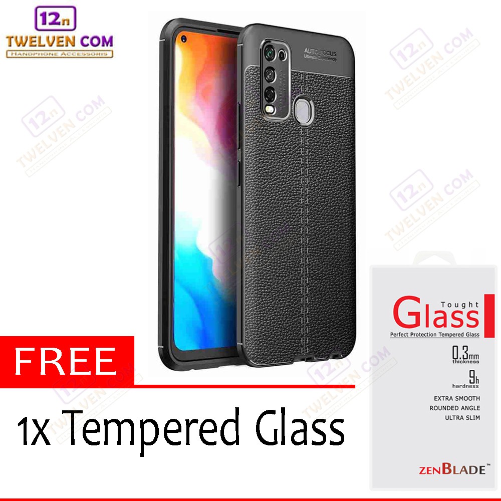 Case Auto Focus Softcase Vivo Y30 / Vivo Y50 - Free Tempered Glass