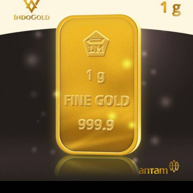 Emas Batangan Fine Gold 1g Indonesia